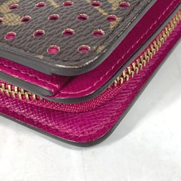 LOUIS VUITTON M95188 MonogramPerfo Compact zip Compact Wallet Folded wallet - Picture 7 of 15